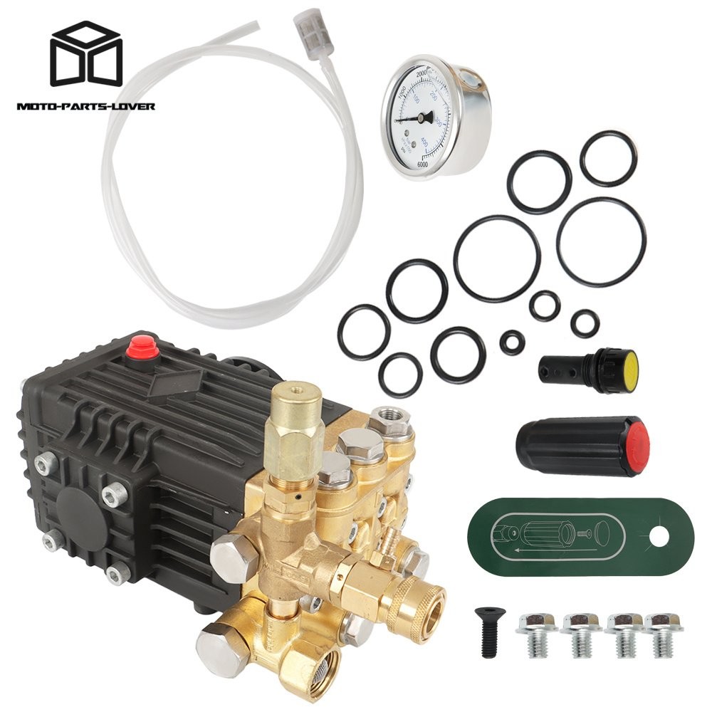 3600 PSI 4.9GPM Belt Drive Pressure Power Washer Pump 24mm Solid Shaft