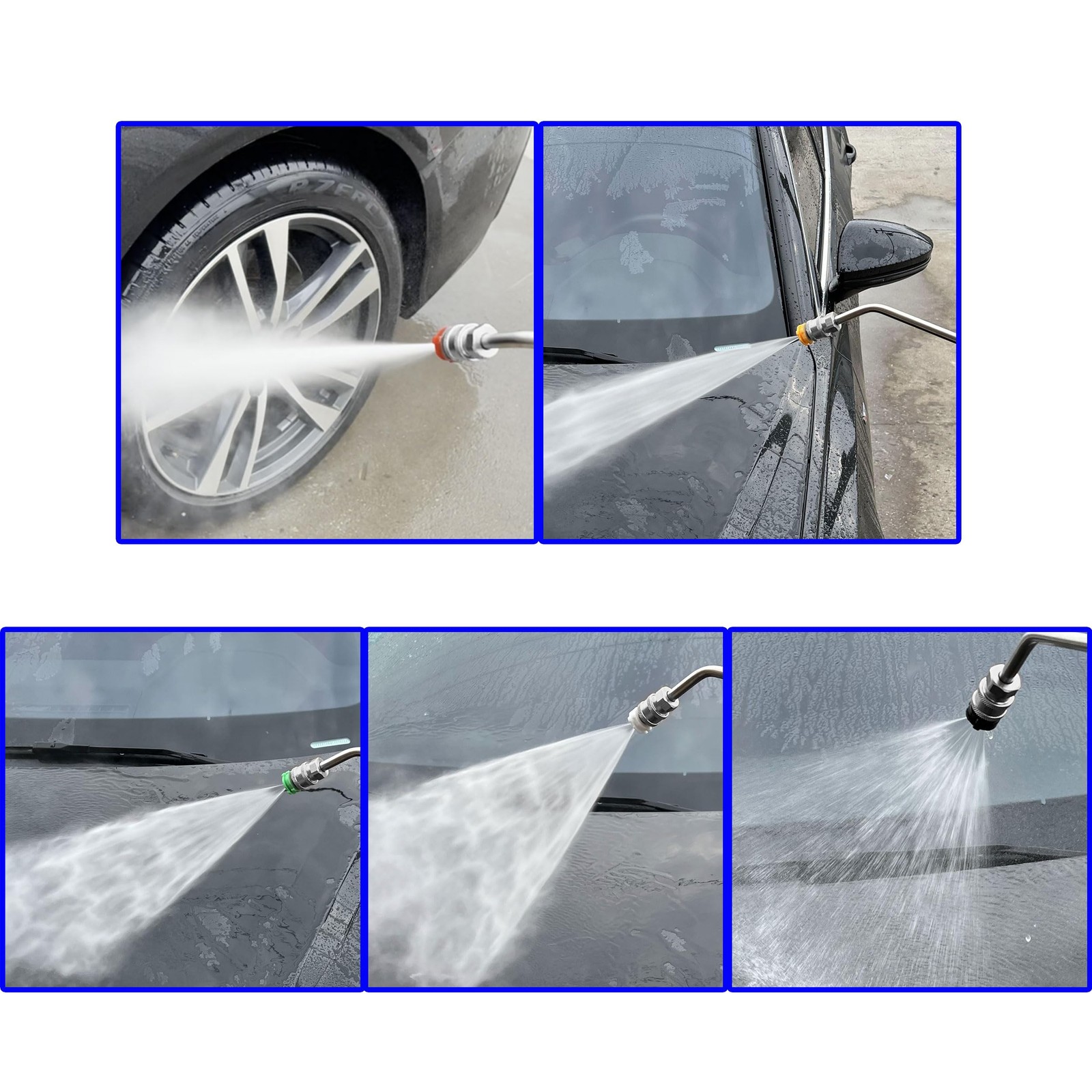 15 Inch Gutter Cleaner Attachment 45 Degree Extension Wand for Pressure Washer