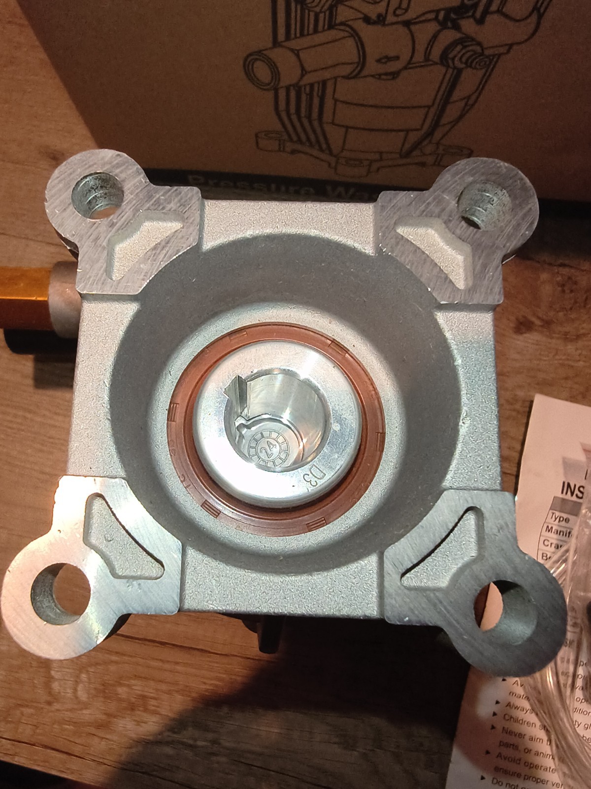 3/4″ Horizontal Pressure Washer Pump 3400 PSI 2.5 GPM Replacement