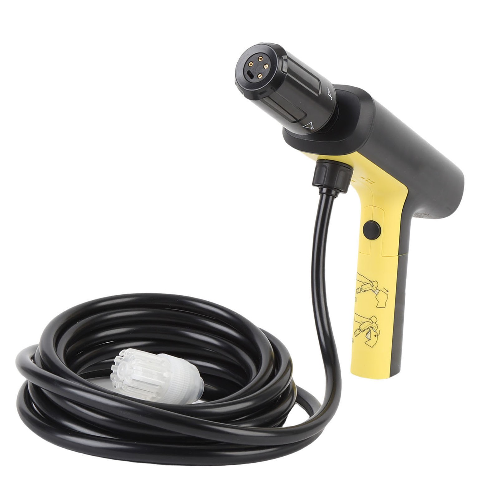 Car Washer Gun USB Charging Lightweight Water Saving 5 Gears Pressure Handheld