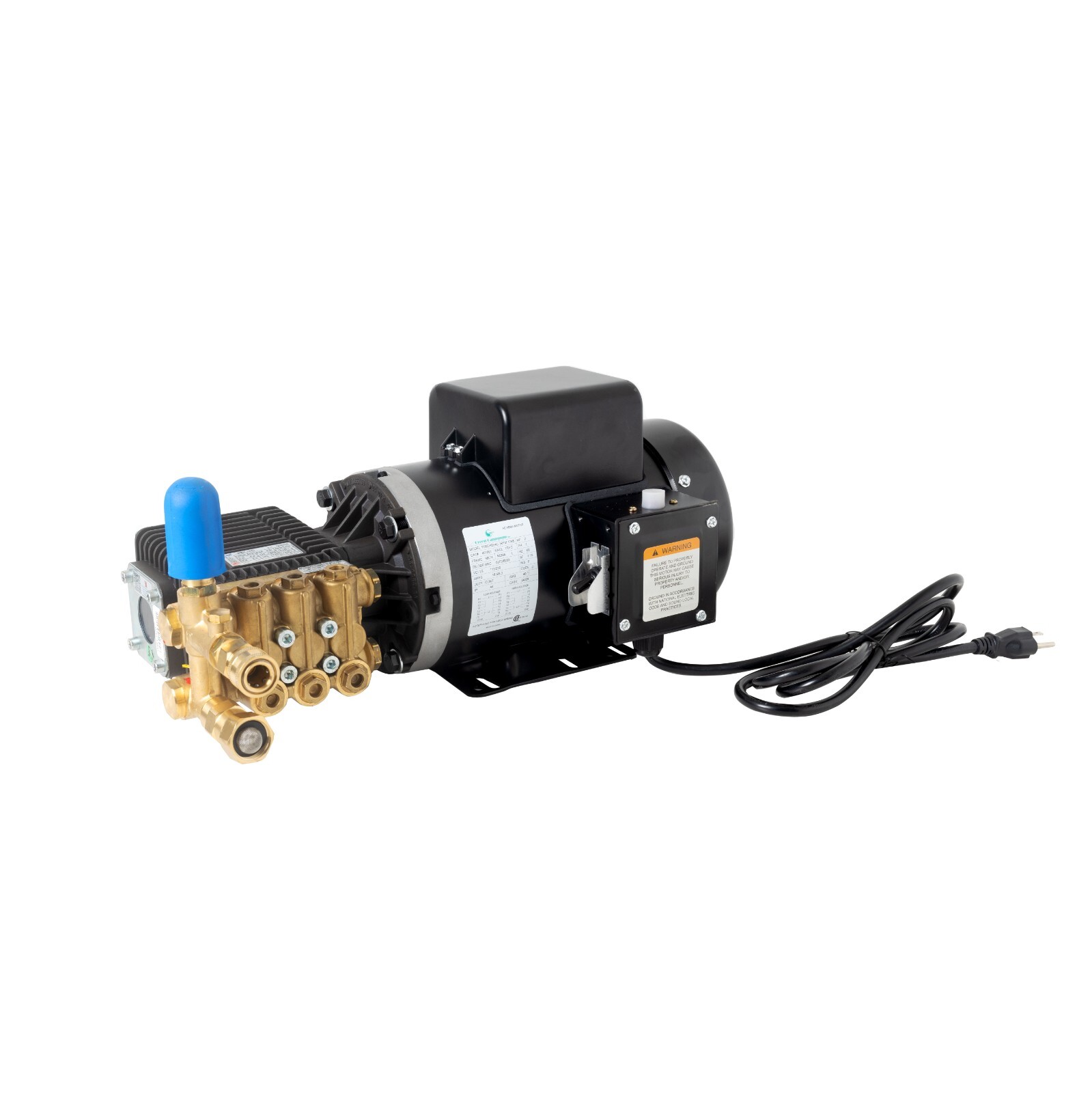 Canpump Electric Pressure Washer: 2 hp Motor 115 V, Triplex Pump