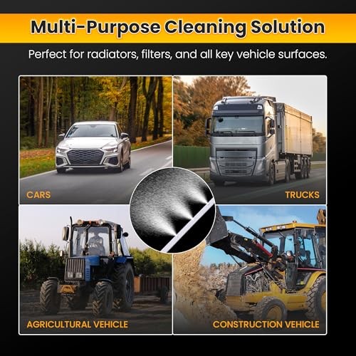 Radiator Cleaning Wand 40″ – High Pressure Washer Extension Tool Kit for