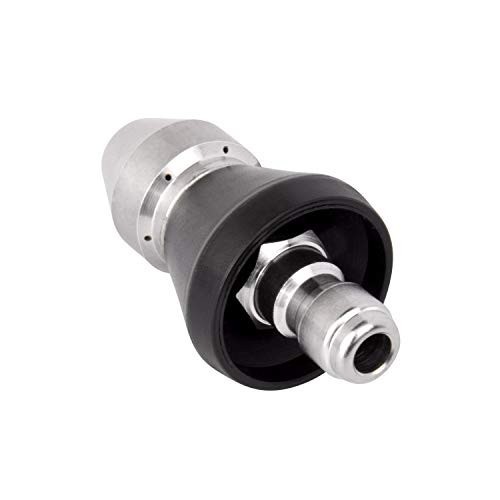 2-Pack Pressure Washer Sewer Jetter Nozzle, 5000 PSI Drain Cleaning Tool, Quick