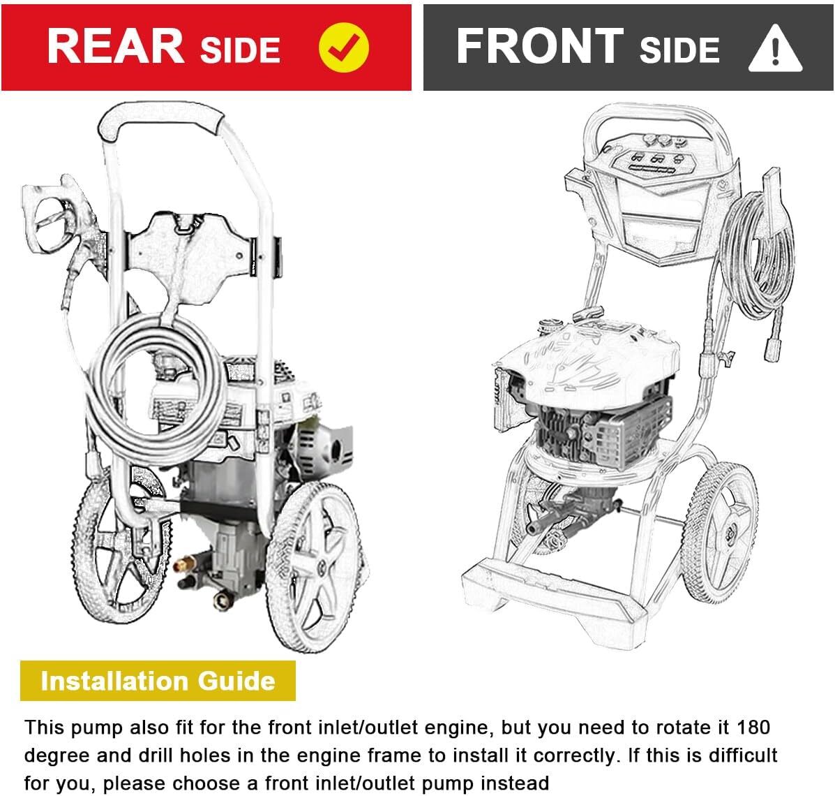 Pressure Washer Pump For Troybilt 020641 020568 020296 020296-0 020488 020344 +