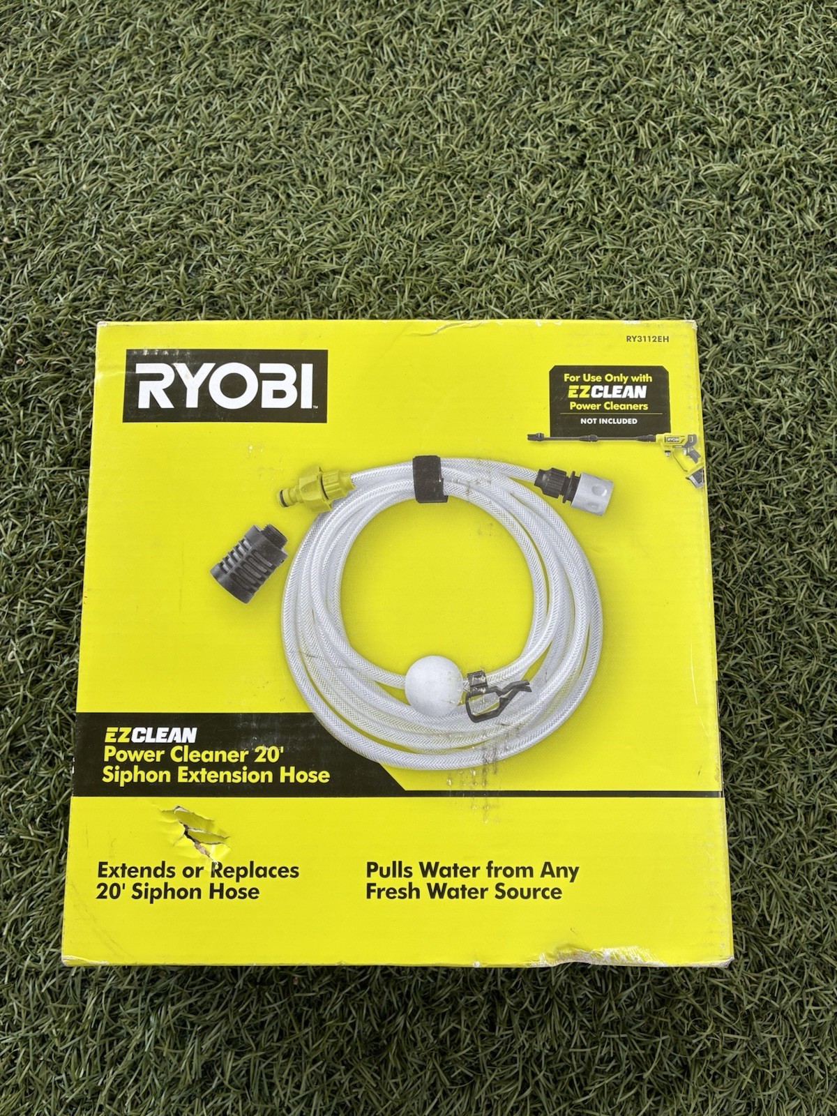 RYOBI EZClean Power Cleaner 20 ft. Pressure Washer Hose Pressure Washer New