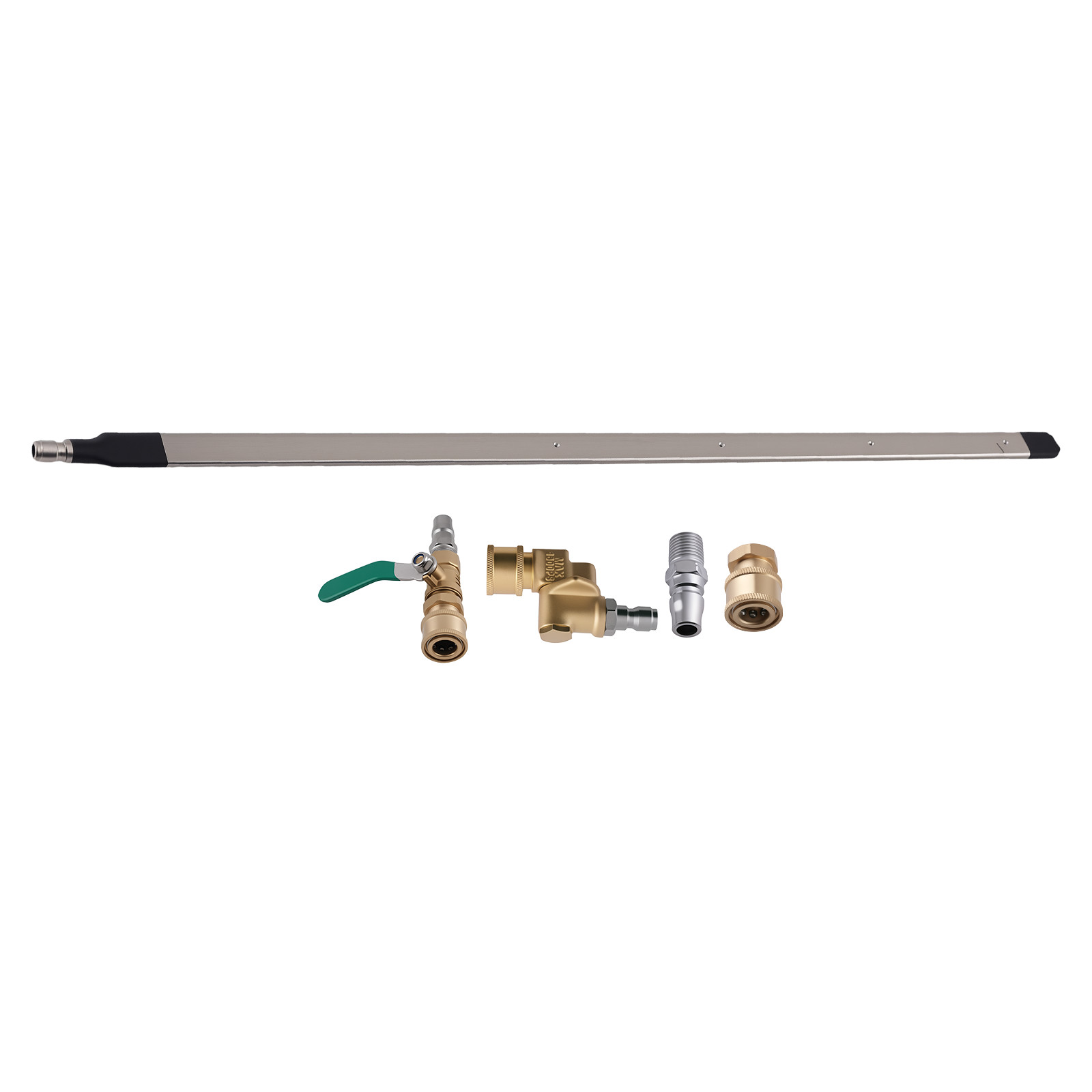 24in Stainless Steel Radiator Cleaning Wand High Pressure Cleaner Tool Kit