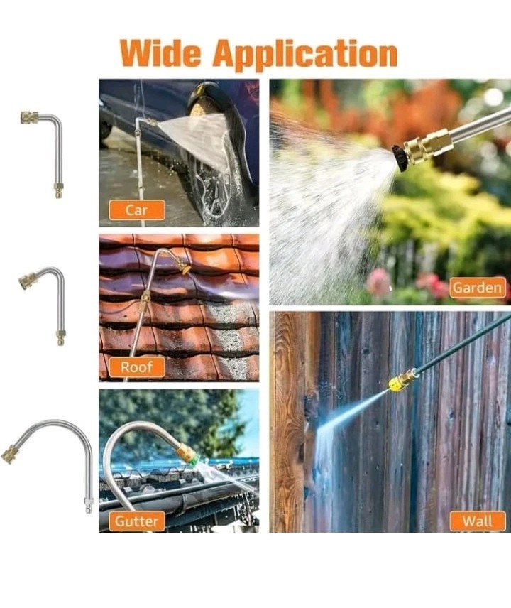 Eaglever Pressure Washer ExtensionWand, Upgrade Washer Lance with Spray Nozzle