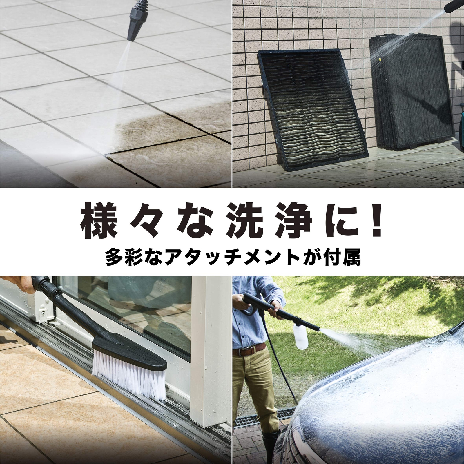 Makita MHW080DZK Rechargeable High Pressure Washer Brushless 18V Tool Only