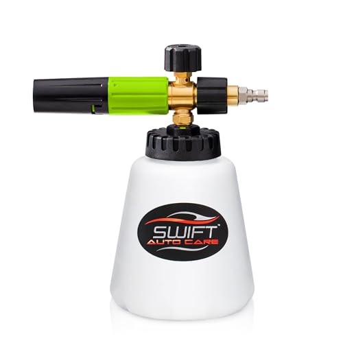 Swift Premium Foam Cannon for Pressure Washer – Heavy Duty Foam Sprayer for