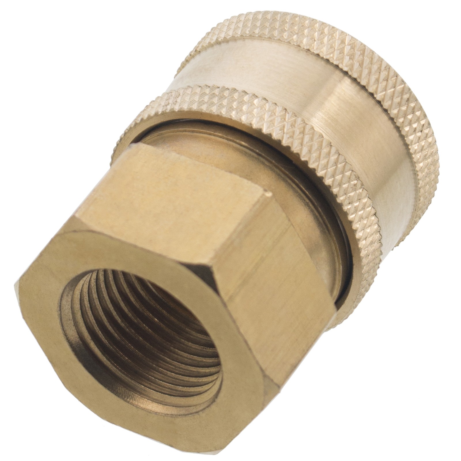 Pressure Washer 3/8″ Female NPT Quick Connect Brass Socket & Plug Set