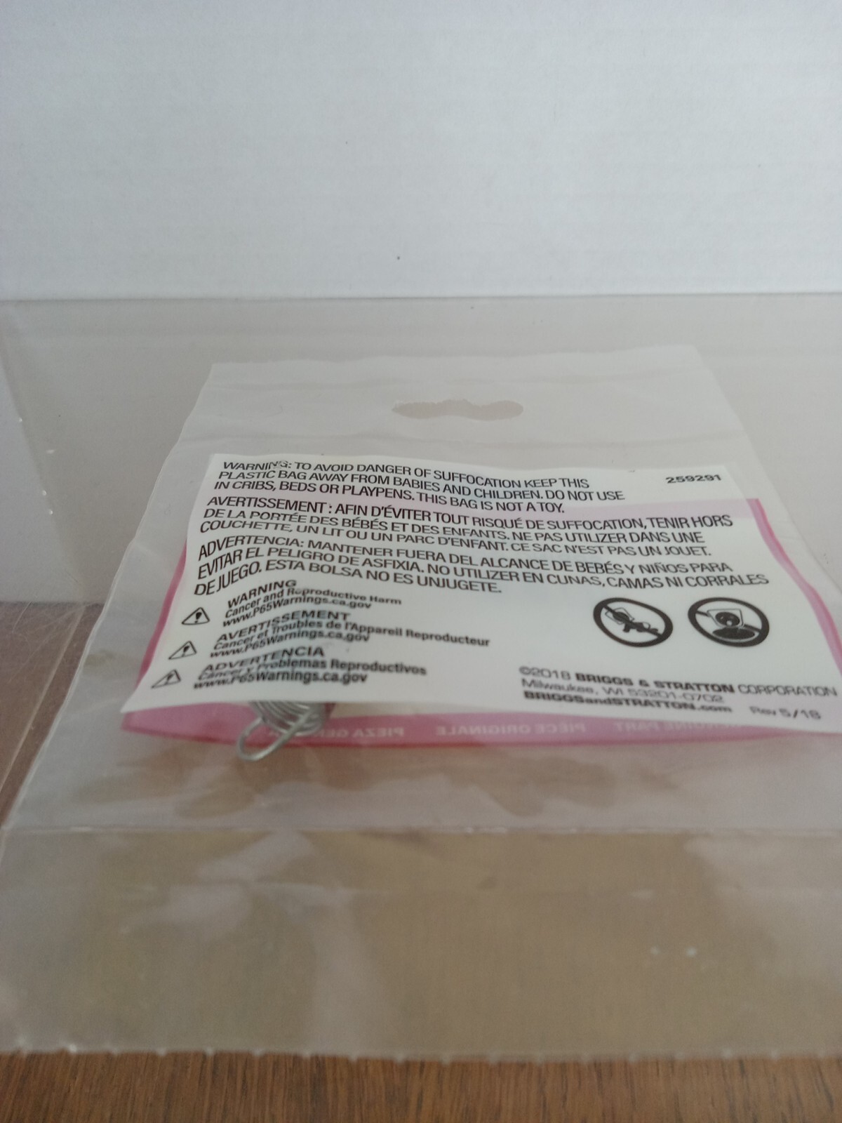 Genuine Briggs & Stratton 792602 governor spring