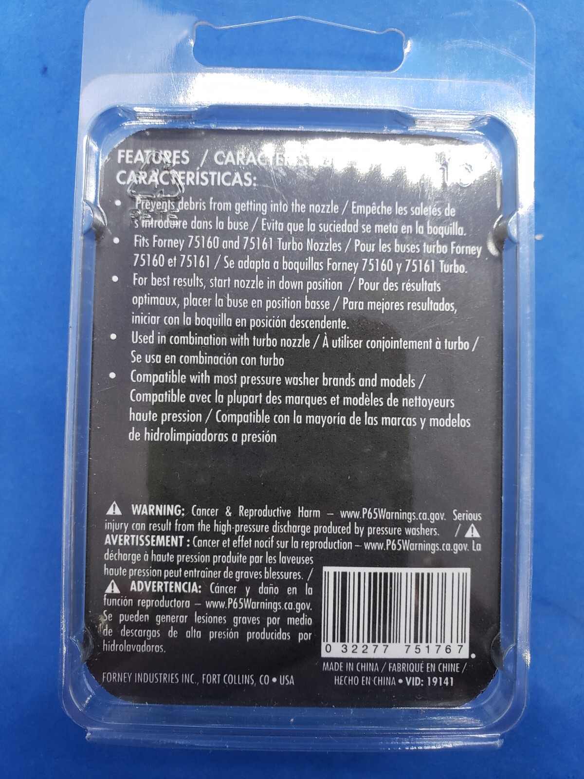 Forney Pressure Washer Parts (75118, 75176, 75109) Screw Nipple & Coupler Filter