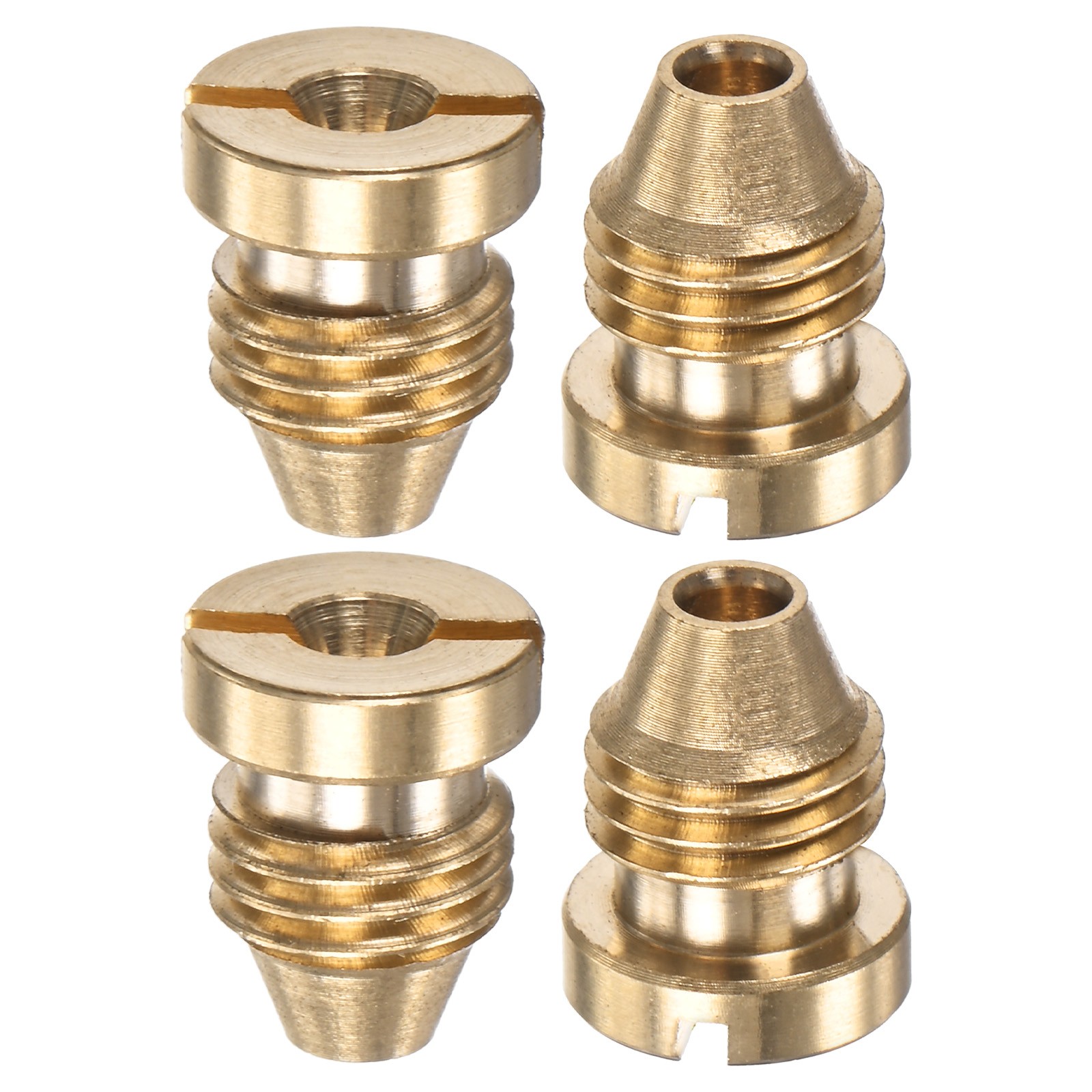 Foam Cannon Hole 4-Pack, Brass Nozzle 1.25mm for Washing