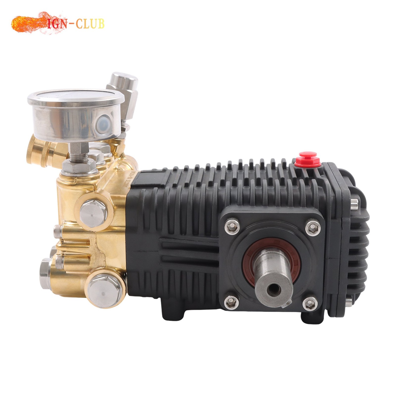 Belt Drive 5.6GPM 4.5 HP General Right Shaft 3500 PSI Pressure Washer Pump