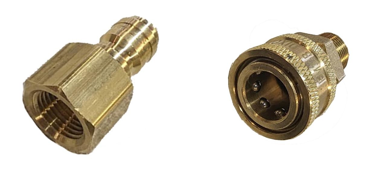 Hydraulax 3000 PSI Pressure Washer Starter Kit with 3/8 Inch 50 Foot Hose & Pres