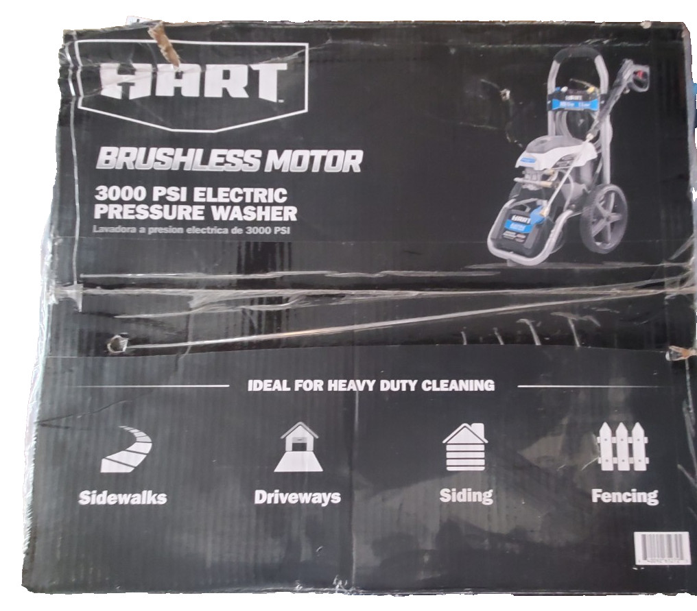 Hart HW143011VNM 3000PSI 1.1 GPM Cold Water Electric Pressure Washer