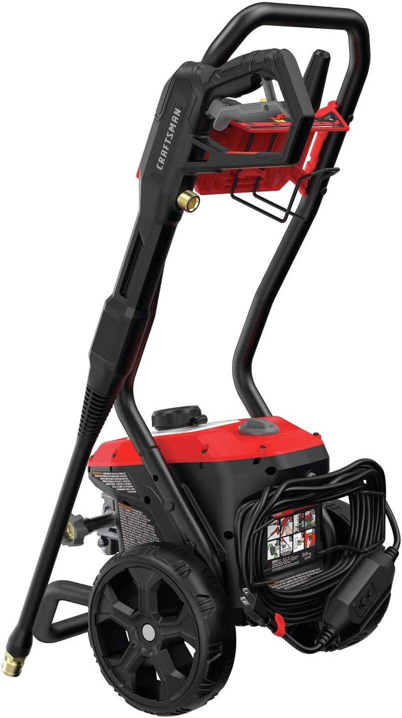 Electric Corded Electric Pressure Washer Cold Water 1900 -PSI 1.2-GPM