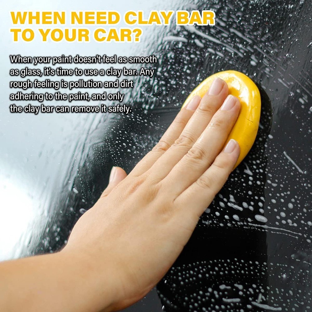 4 Pack 400g Car Clay Bar Auto Detailing Magic Wash Cleaner Premium Grade