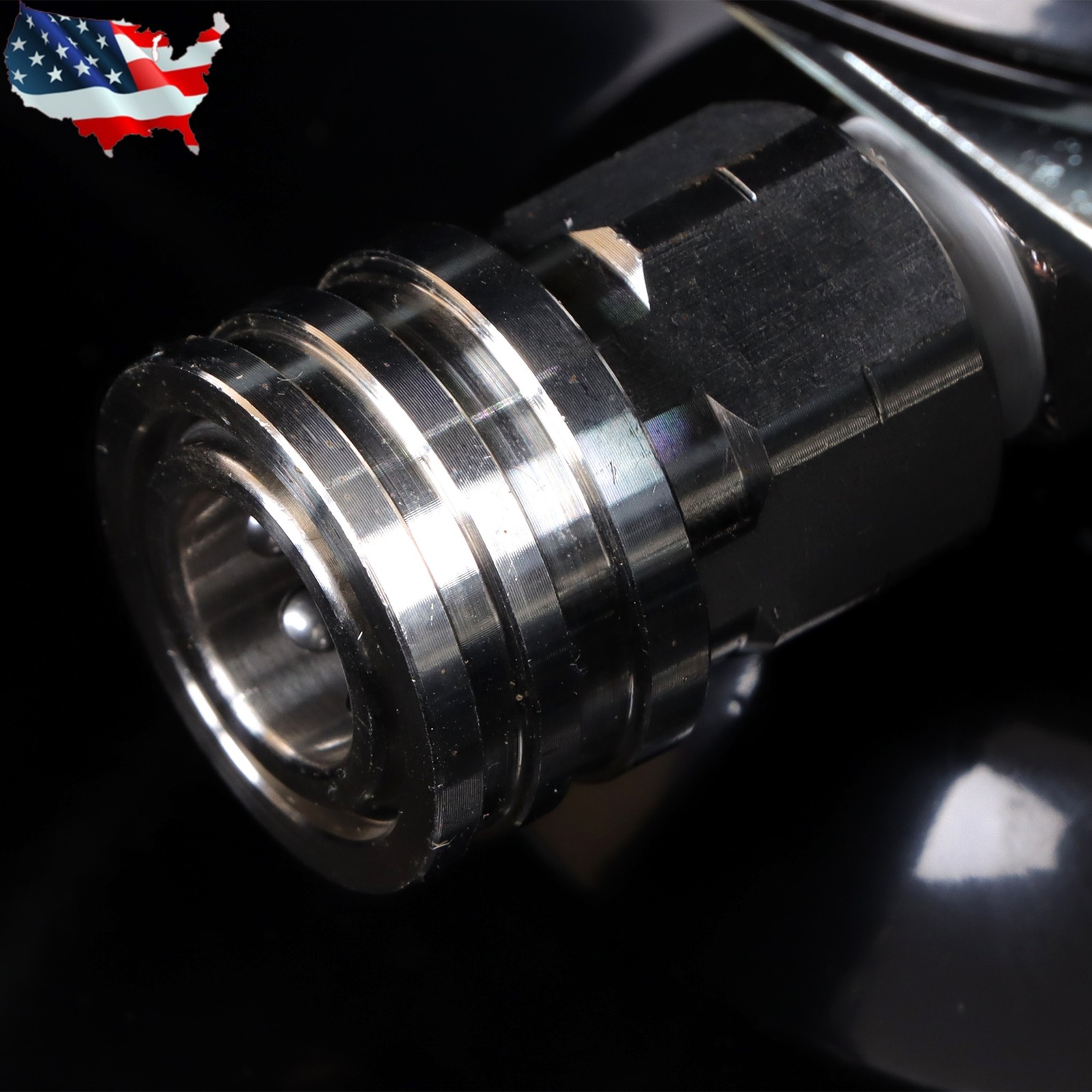 50FT with Swivel Arm Pressure Washer Hose Reel 3/8″ NPT Outlet Pipe 4000 PSI
