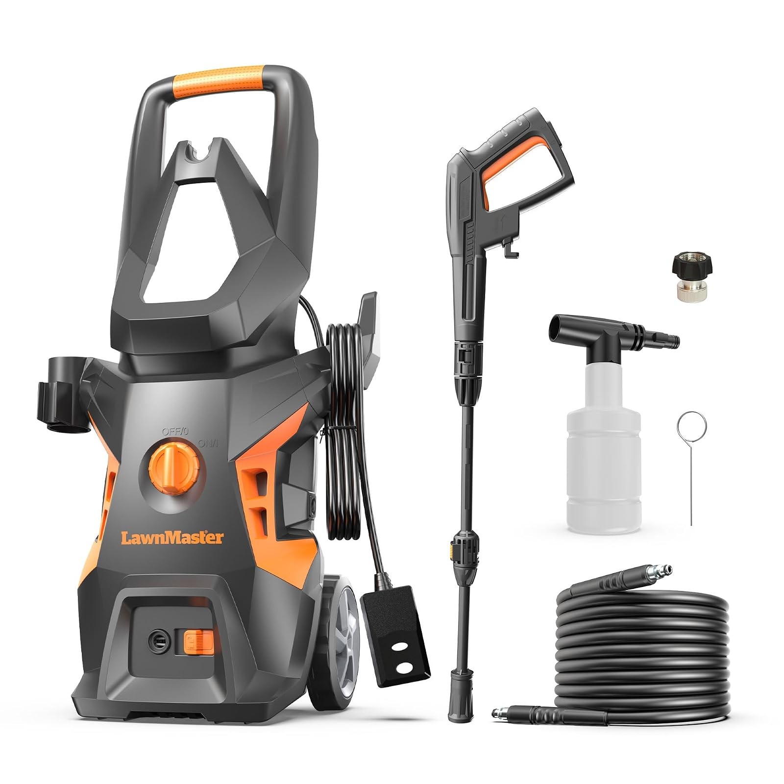 LawnMaster 2100 PSI Electric Pressure Washer 13 Amp CSA