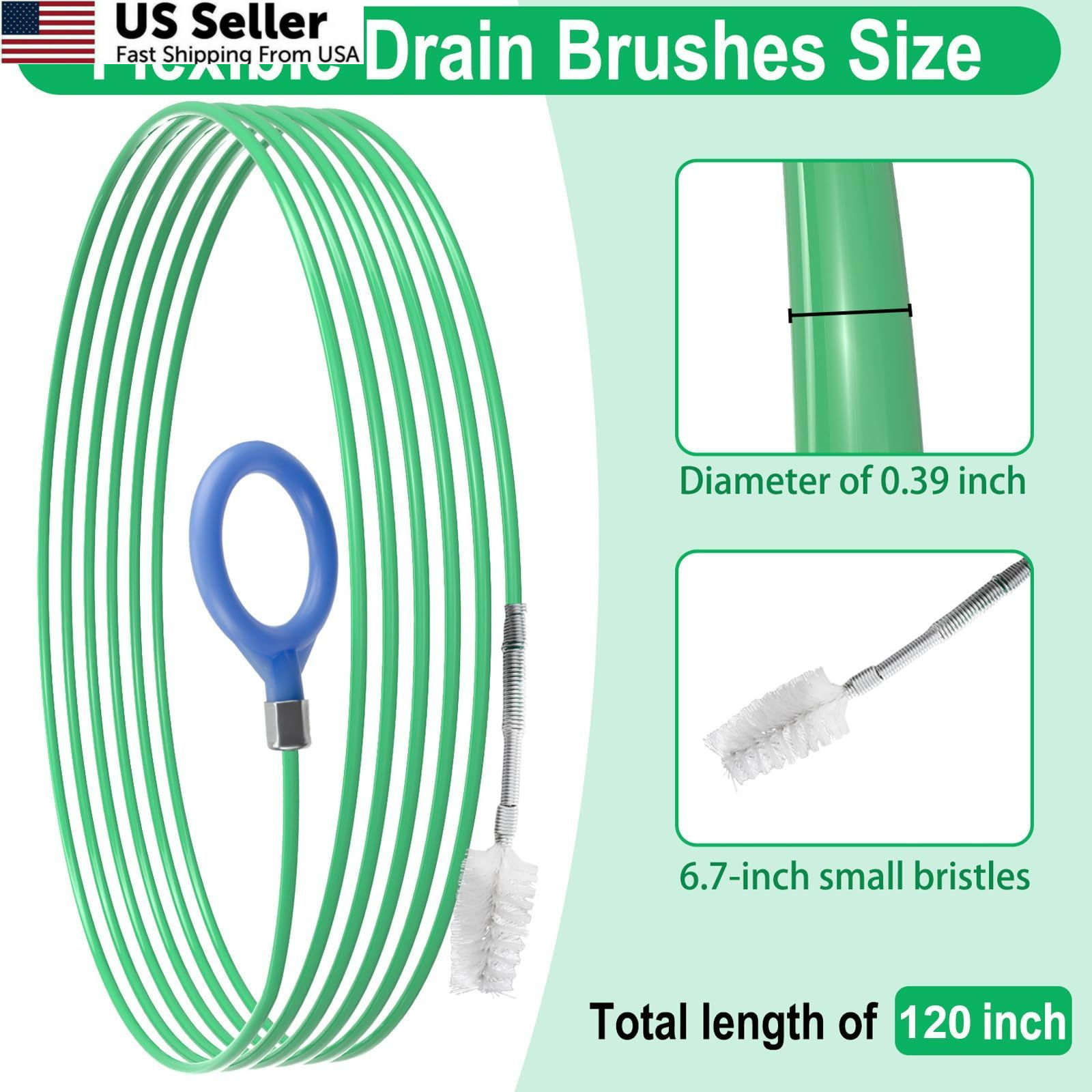 Auto Sunroof Drain Cleaning Tool, 120 Inch Flexible Tube 120 kits