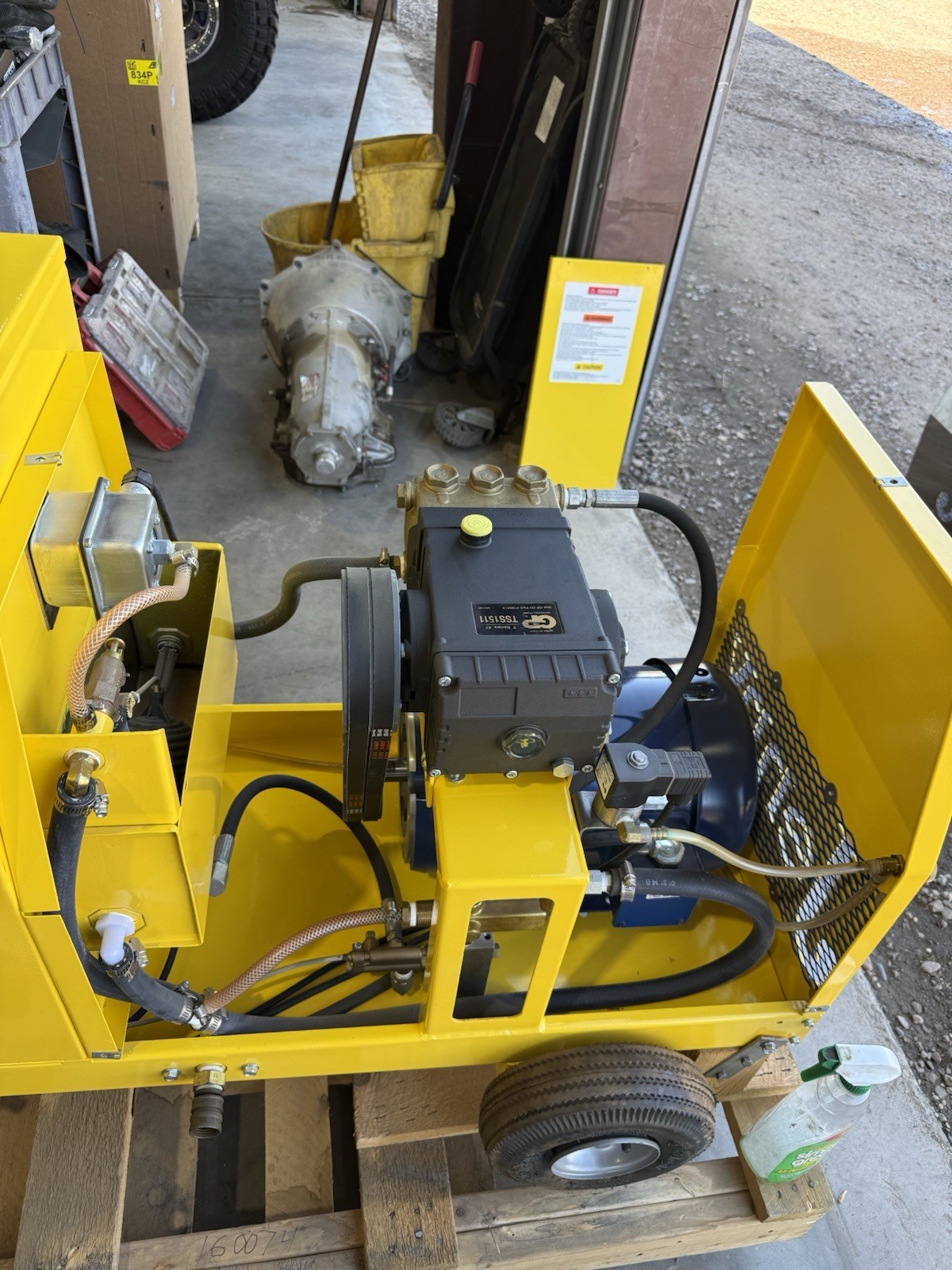 Jenny E-3000-C Industrial Steam Pressure Washer –NEW –3000 PSI–7.5HP–3 Phase