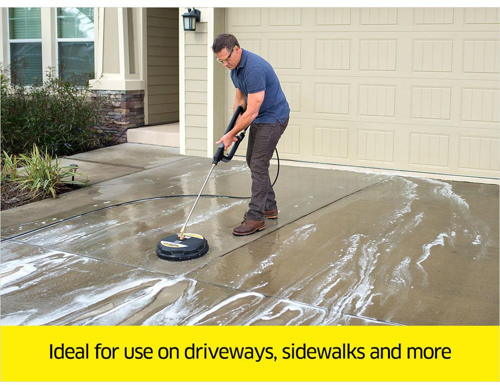 Surface Cleaner 15 in. Gas Pressure Washers Attachment Patio Driveways Cleaner