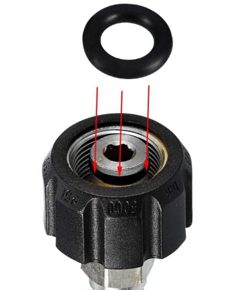 60Pc Pressure Washer Sealing O-Ring Power Pressure Washer Kit Pump Hose Gun Ring