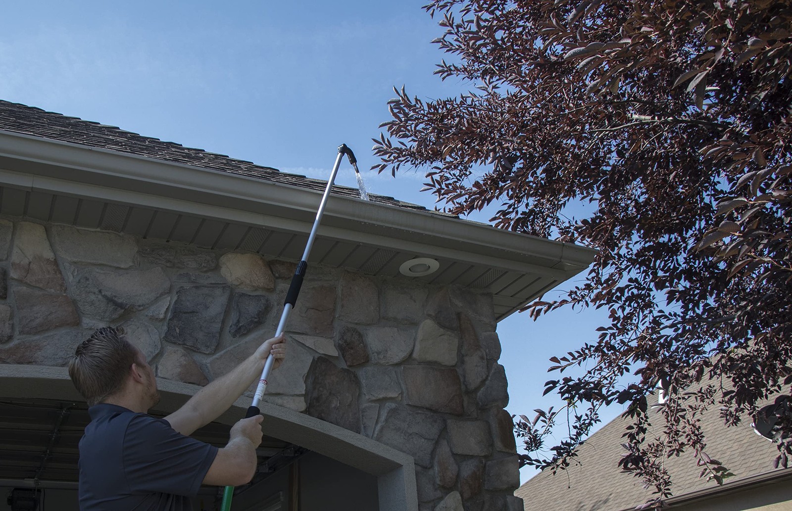 Orbit 58543 Telescoping Gutter Cleaning Wand, Silver 6,