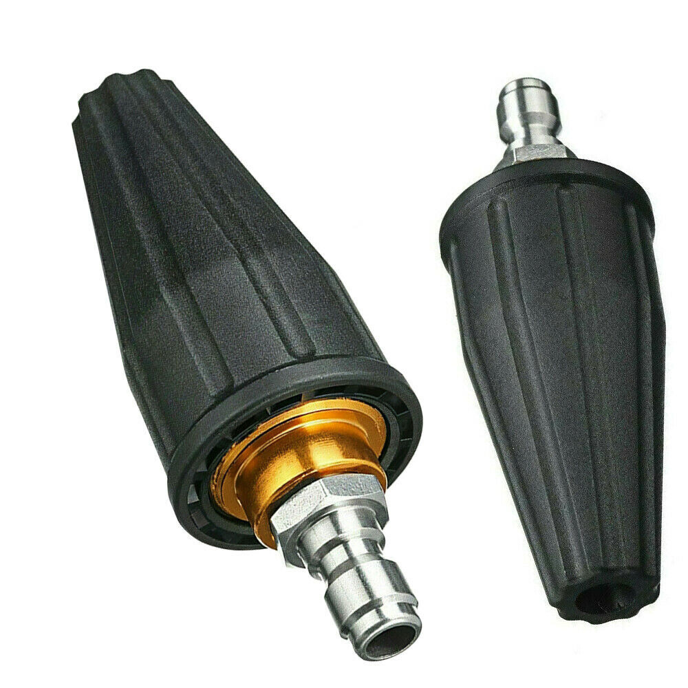 4.0GPM High Pressure Washer Rotating Turbo Nozzle Spray Tip 4000PSI 1/4″ Quick