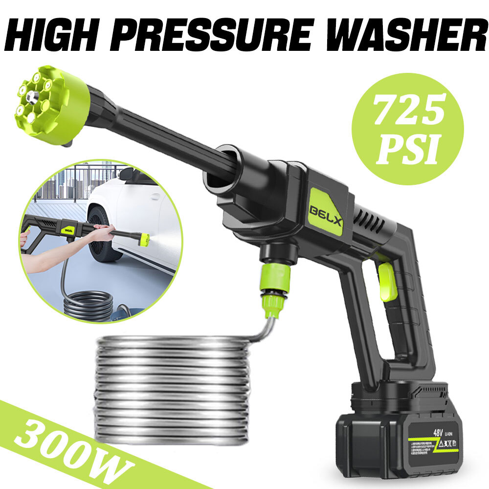 725 PSI Electric Pressure Washer 50 Bar Car Cleaning Garden High Power Washer
