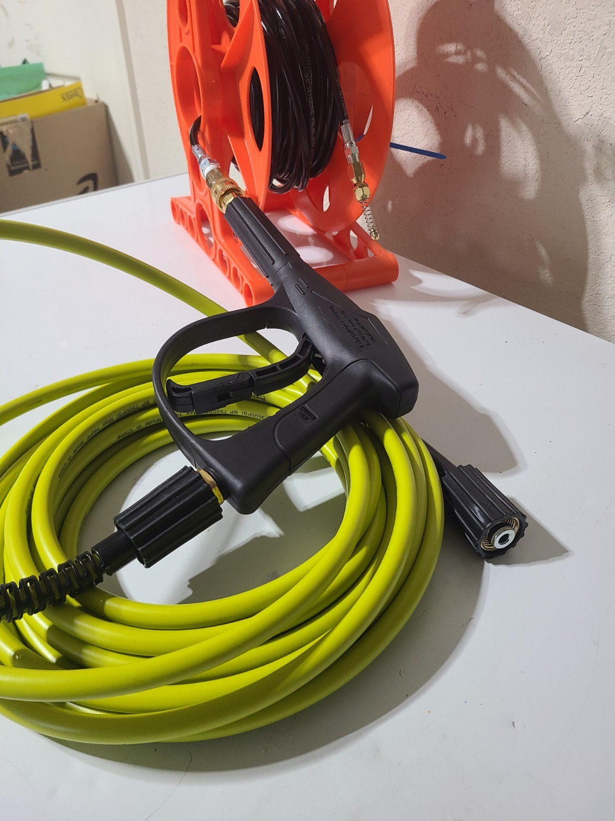 Already Assembled – Sewer Jetter Kit for Pressure Washer 50ft 1/8In. Easy in/out