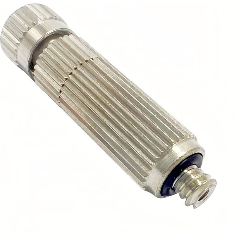 10 Brass Misting Nozzles 0.4mm Ceramic Hole Anti Drip Durable for Garden Cooling