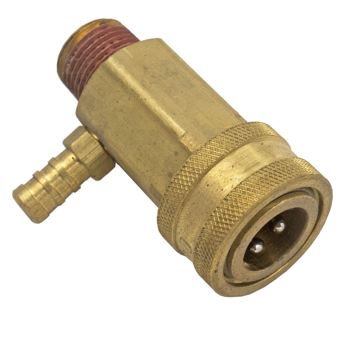 Misc Pressure Washer Parts Brass injection 3/8″M 3/4″ coupler PW-Fit-Soap-QC-38