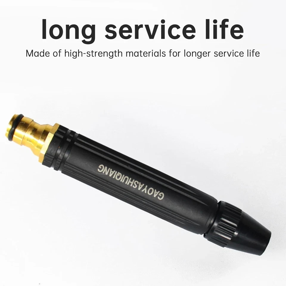 High Pressure Car Wash Water Gun Spray Nozzle Portable Washer for Auto