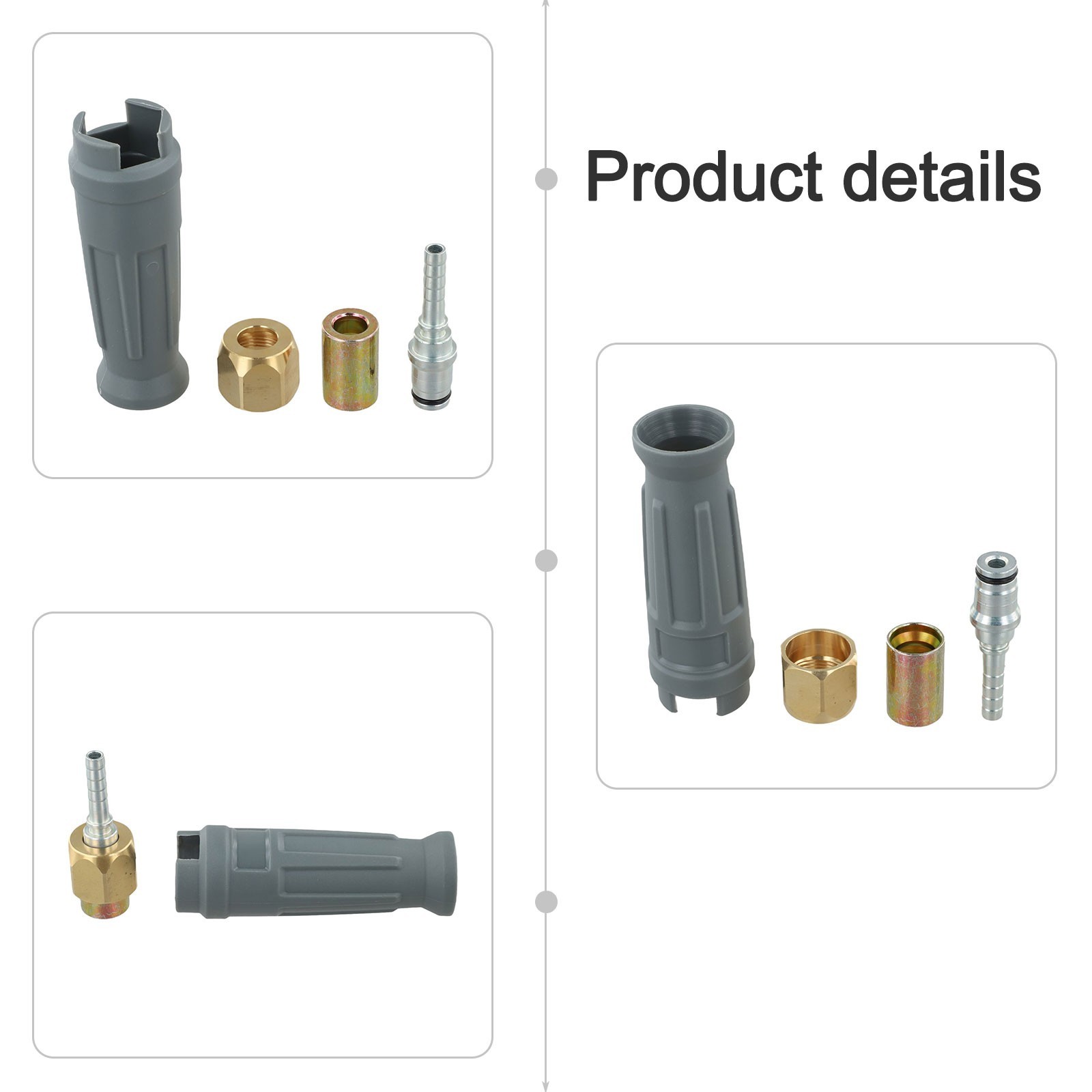 Reliable Hose Connector Kit for Karcher HD511PHD400HD600HD615C Pipe Tip