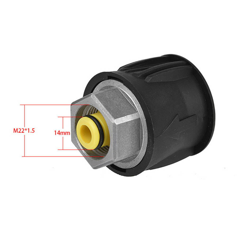 For Karcher K2-K7 High Pressure Hose Adapter from M22 to Quick Pipe Replacement