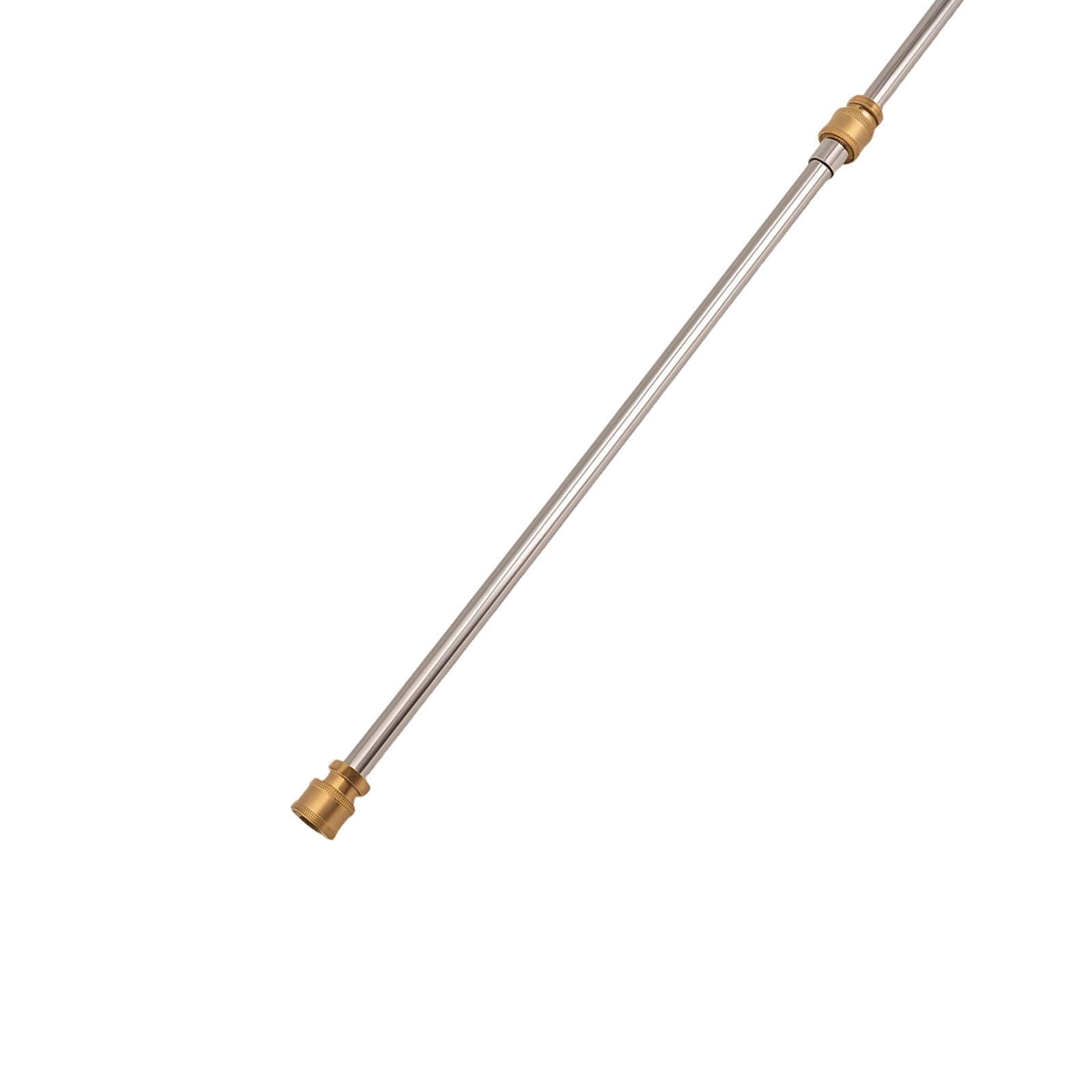 2x 17inch Pressure Washer Extension Wand Stainless 1/4″ Quick Connect 4000PSI
