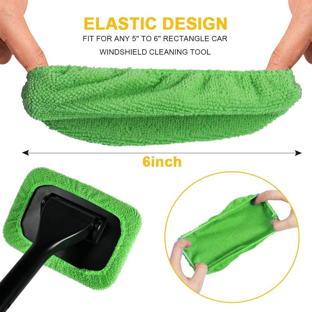 Microfiber Cleaning Cloth for Windshield Small, Microfiber(green)