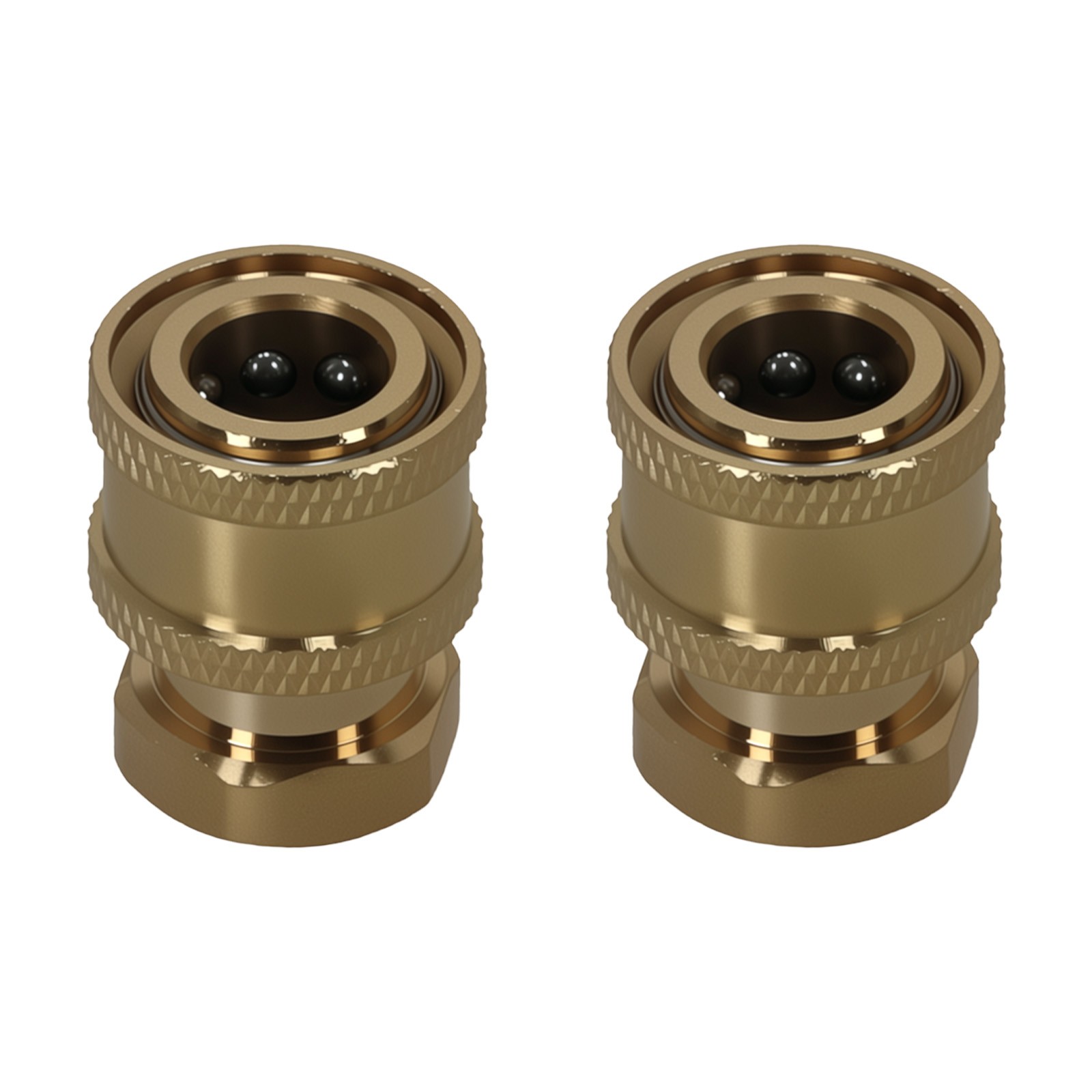 1/4″ Female NPT Brass Adapter for Pressure Washer Gun Wand Nozzle Connection