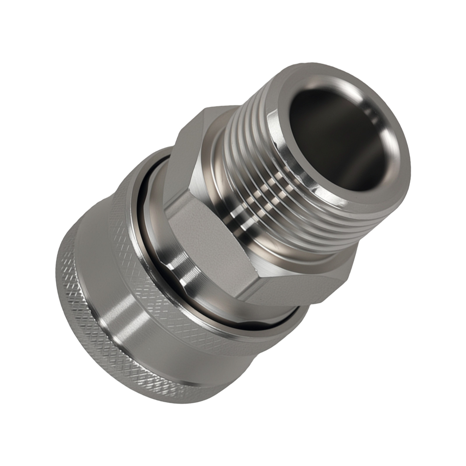 Pressure Washer Coupler Fitting M22-14mm Thread to 3/8″ Quick Connect Stainless