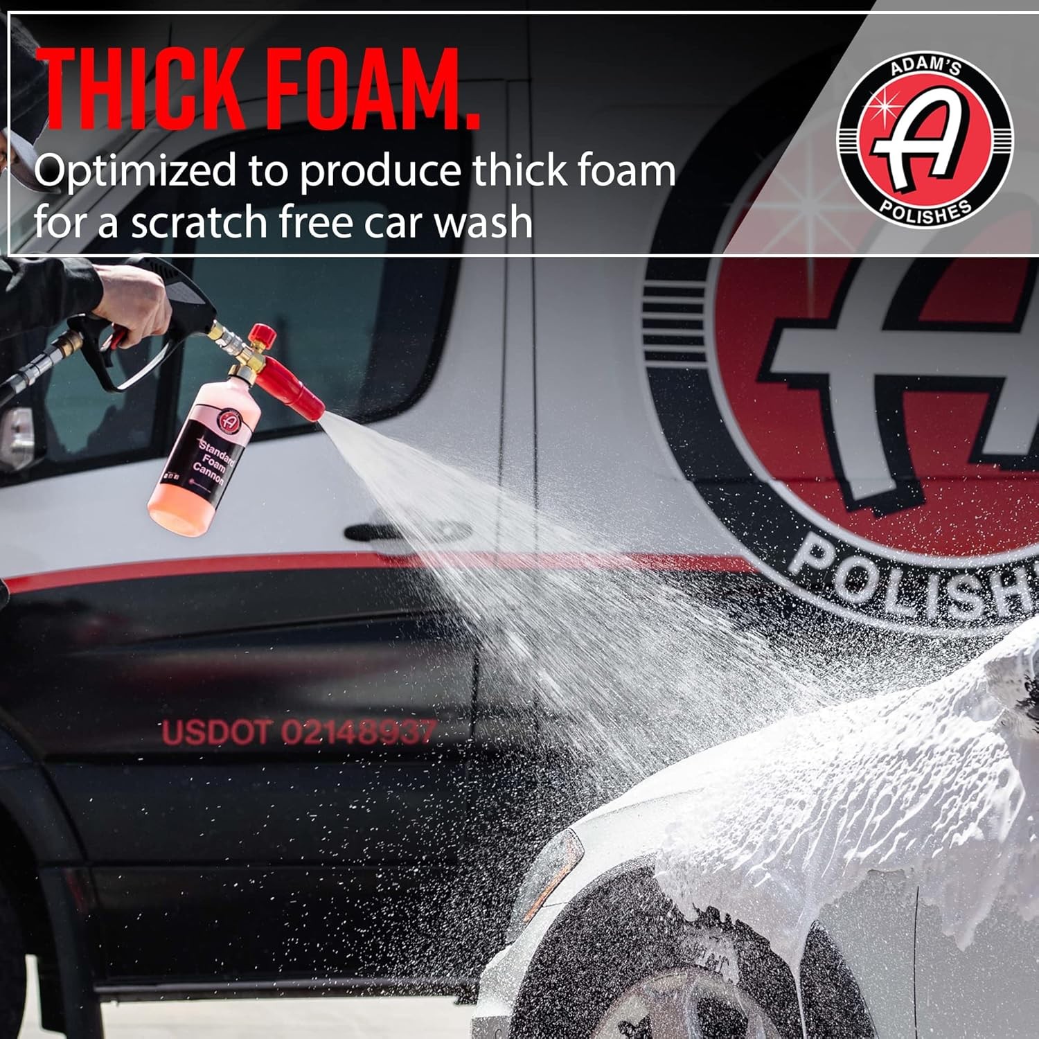 870 PSI Standard Foam Cannon – 35 Ounce Soap Sprayer for Pressure Washer