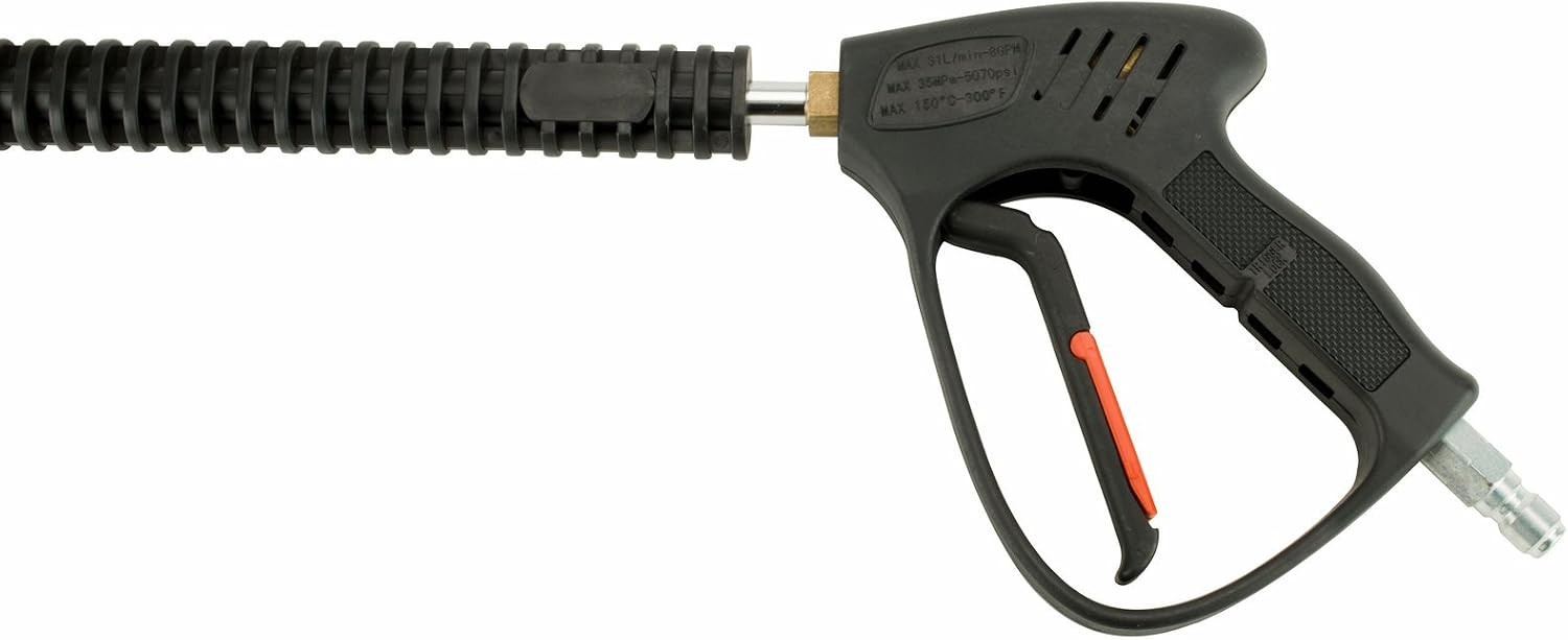 5000 PSI 8 GPM Pressure Washer Gun and 36in. Wand 300° F Hot Water Grade