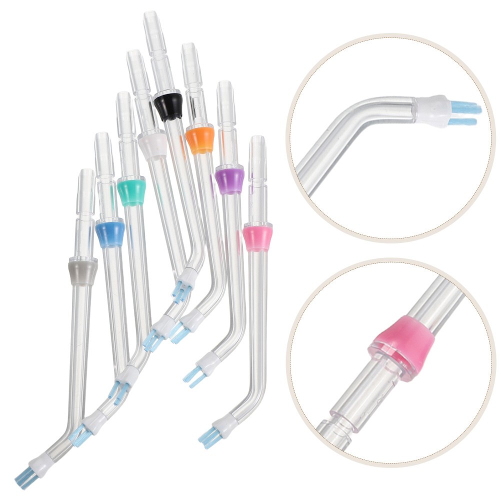 8 Pcs Jet Nozzle Replacement Attachment Nozzles for Water Flosser