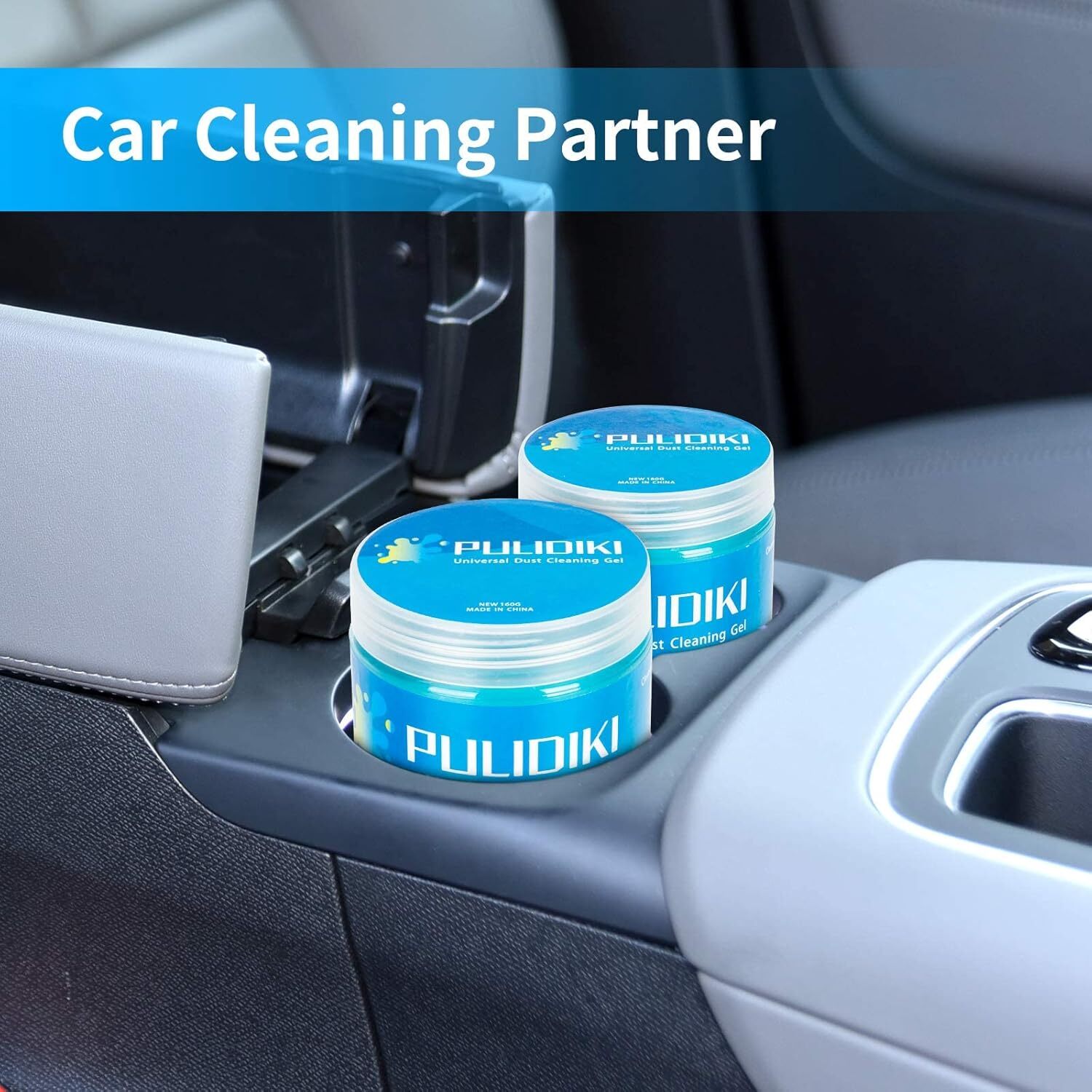 PULIDIKI Car Cleaning Gel Putty Kit Slime Cleaner Interior Auto…