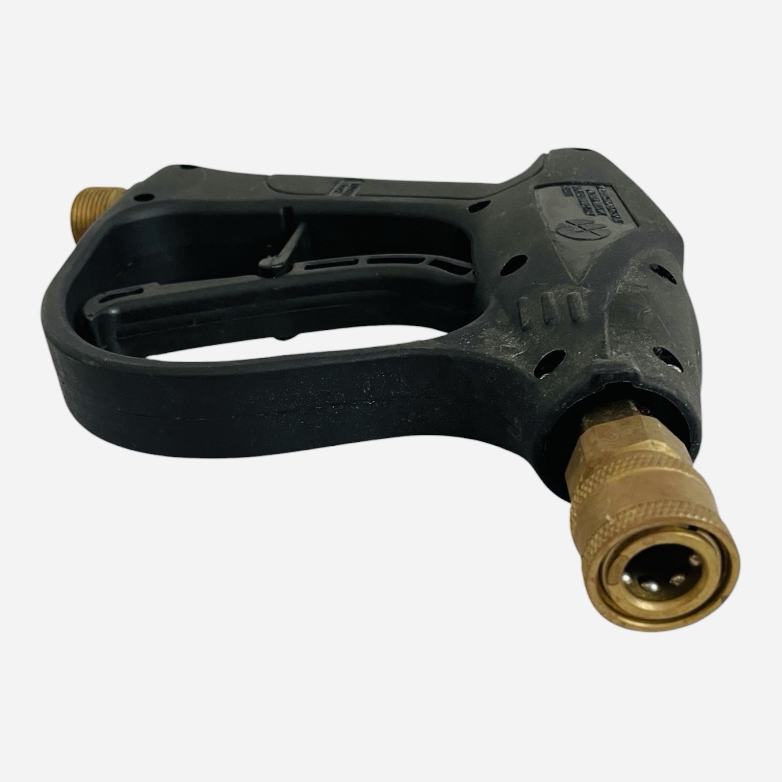 Short Power Washer Gun Handle M22-14mm Inlet 1/4″ Outlet Foam Cannon 6.75″ G+