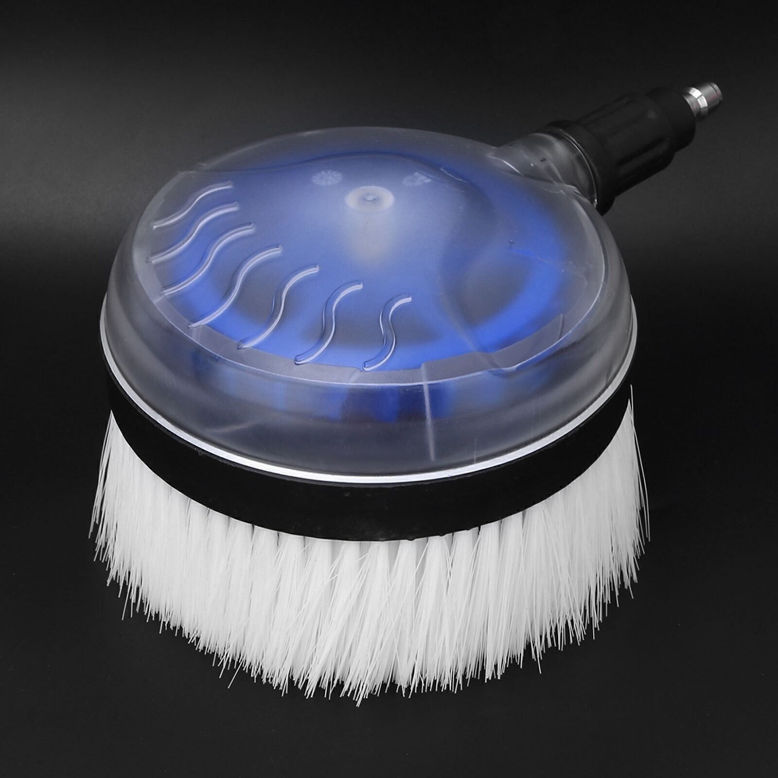 Rotary Wash Brush 360 Degrees Fan shaped for High Pressure Water Gun 1/4 Quick