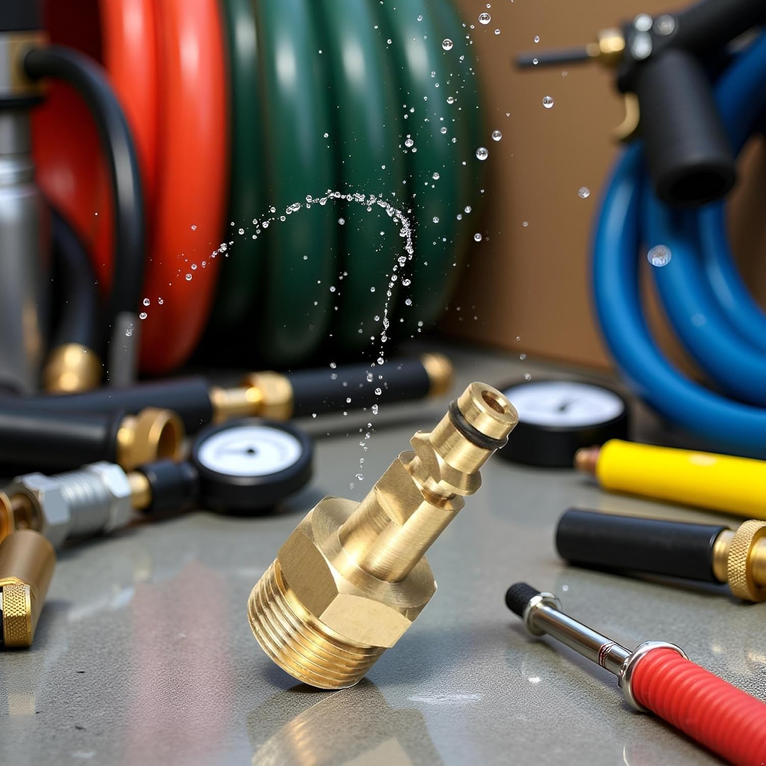 Versatile Gold M22 Hose Adapter – Quick Connect Fitting for K Series Washers