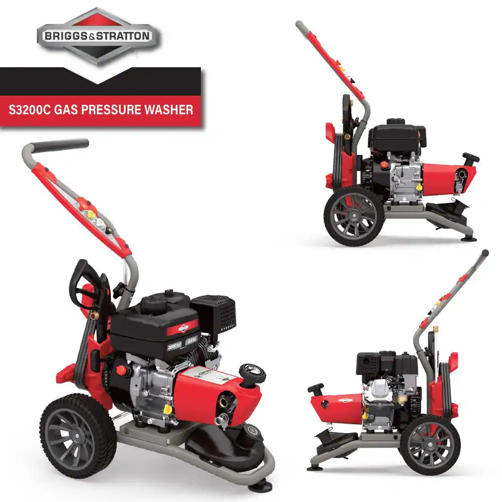 3200 MAX PSI 2.5 MAX GPM Gas Pressure Washer with Control Touch Project Selector