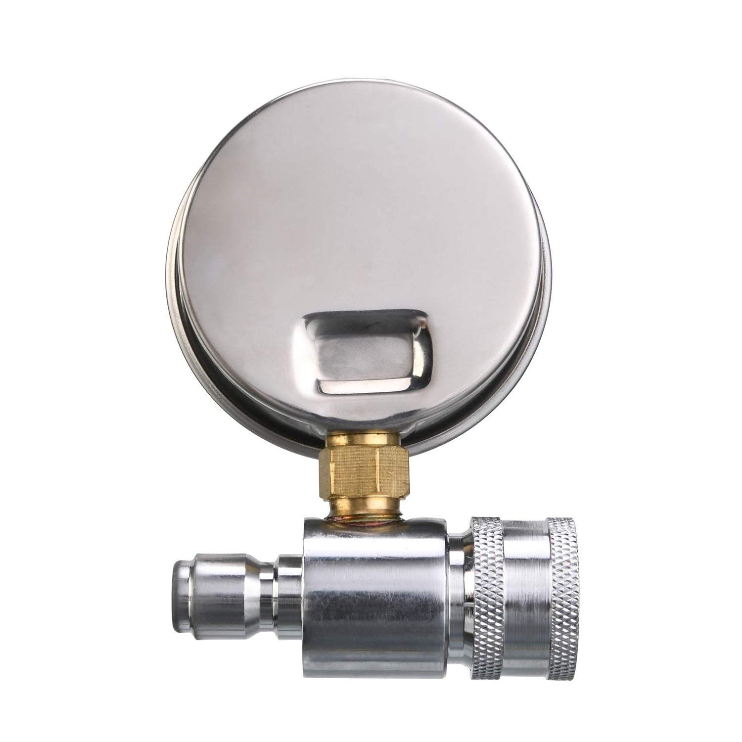 Pressure Washer Gauge, 6000 PSI, 3/8 Inch Quick Connect, Pressure Gauge for Powe